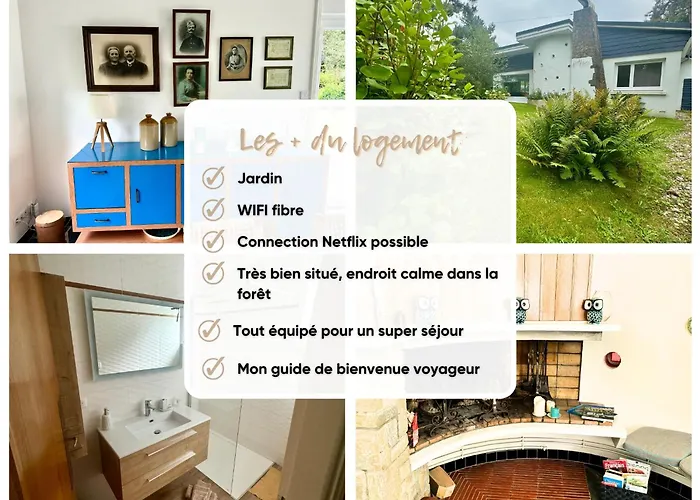 Maison Entre Mer, Dunes Et Forêt